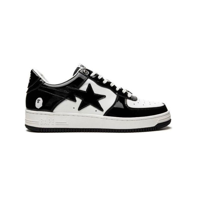 A Bathing Ape Bape Sta Black white